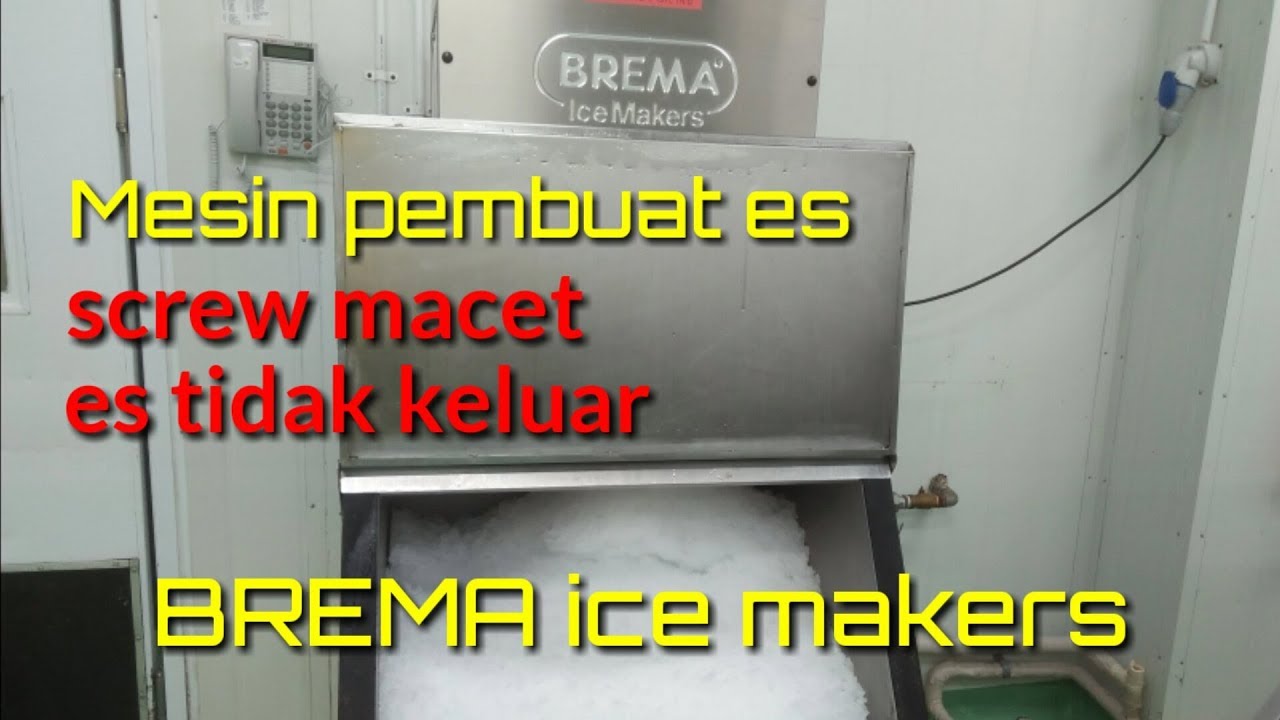 Brema ice makers #mesin es batu