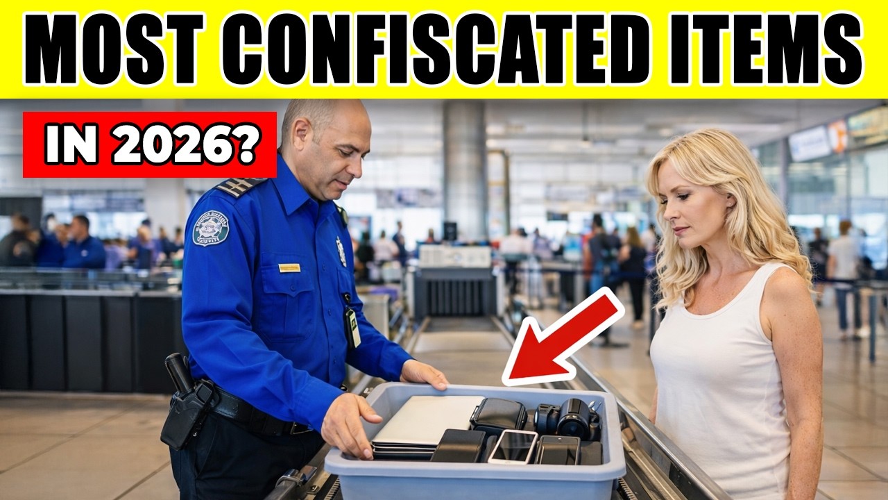 TSA’s 10 Most Confiscated Airport Items Travelers Should Know In 2026