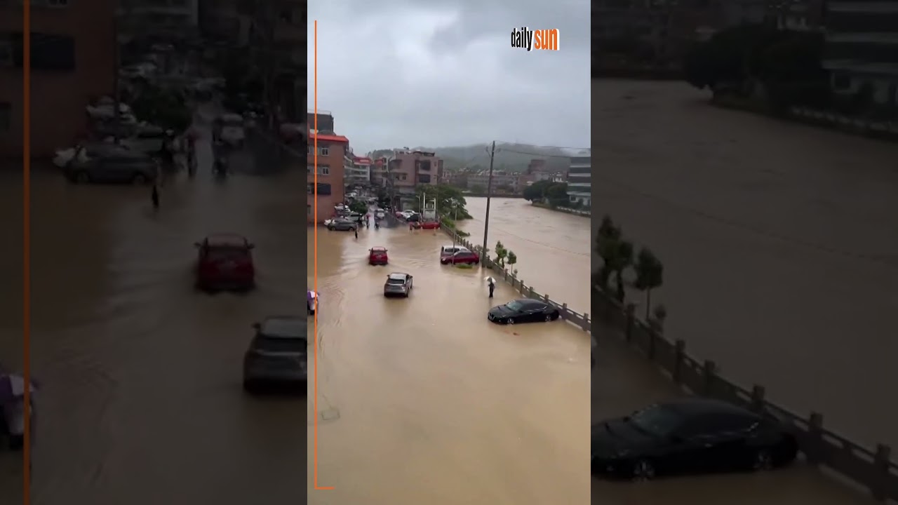 Heavy Rains Trigger Severe Flooding in China's Guangdong | Daily Sun