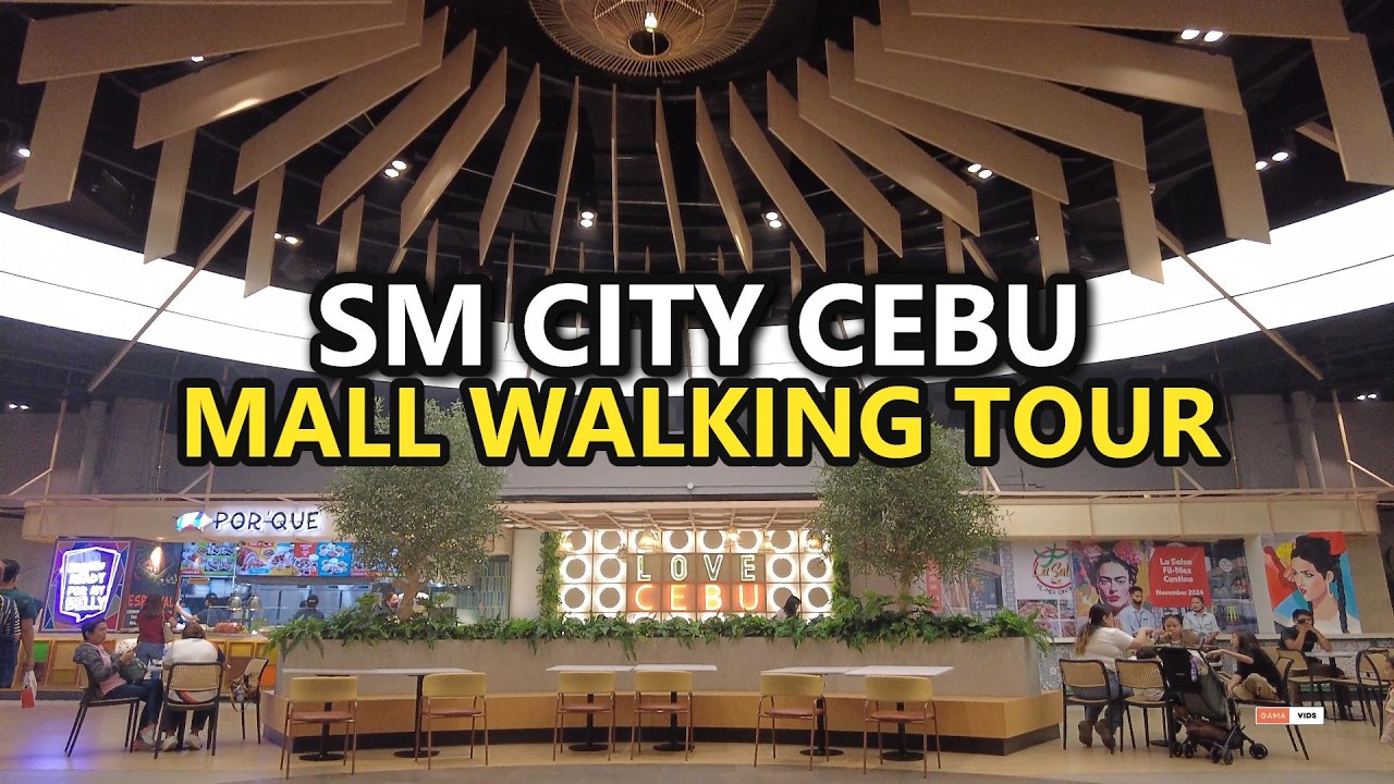 SM City Cebu | The First SM Supermall in Visayas | Mall Walking Tour | Cebu City, Philippines | 4K