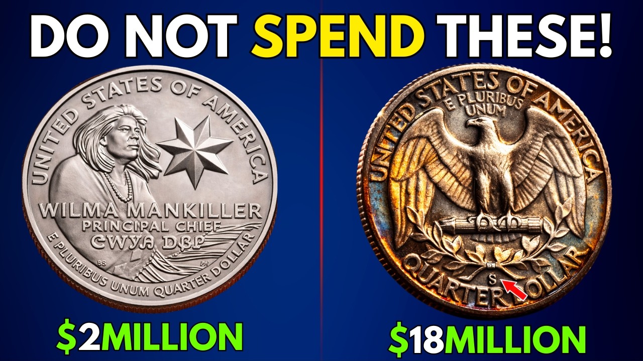 Top 7 Most Valuable US Quarter Dollar Coins Ever Sold &ndash; Million Dollar Rarities!