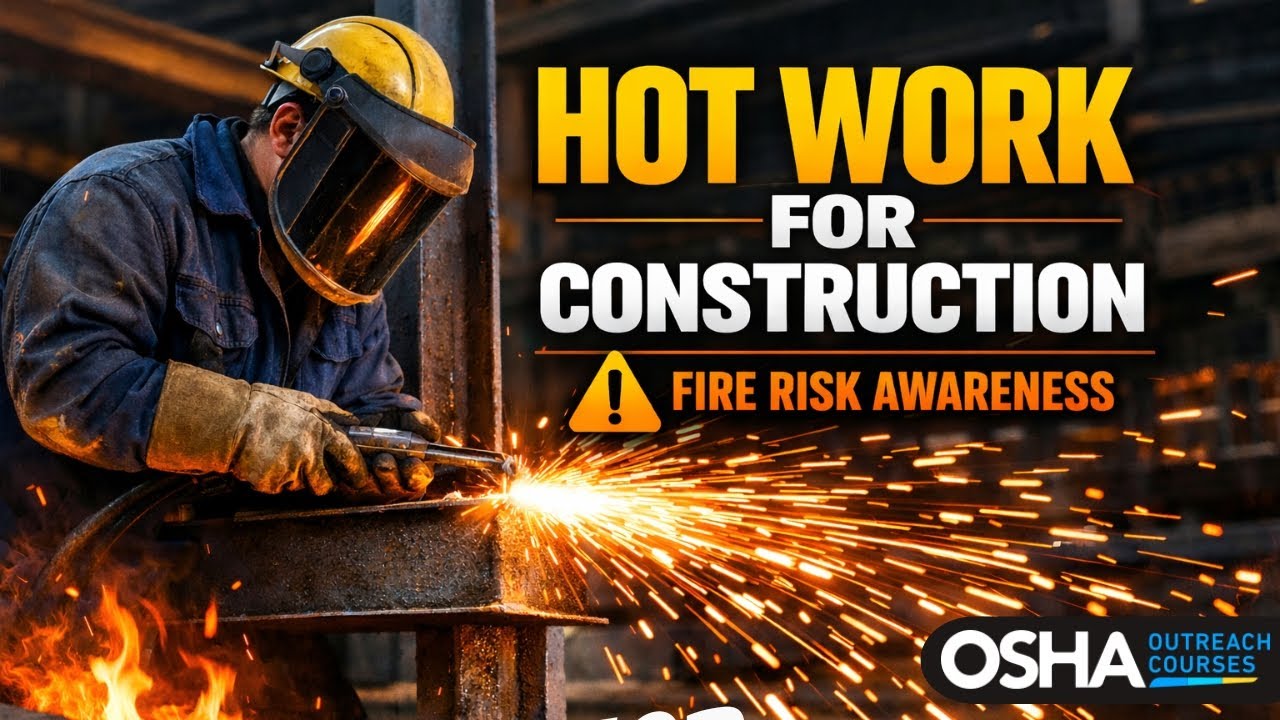 Hot Work Safety for Construction | Prevent Fires from Welding & Cutting | OSHA Outreach Courses