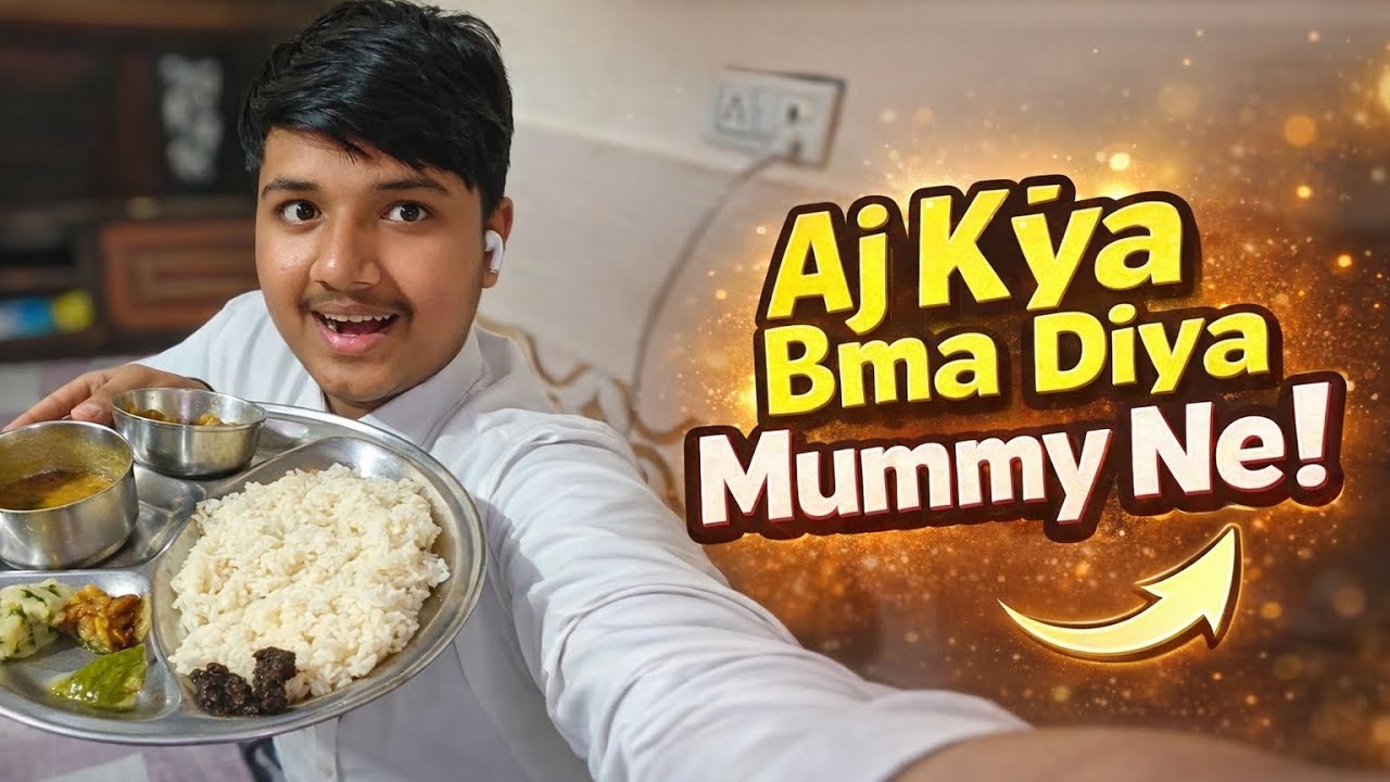Aj Kya Bna Diya Mummy Ne! 😋🍽️ | Ghar Ka Swadisht Khana