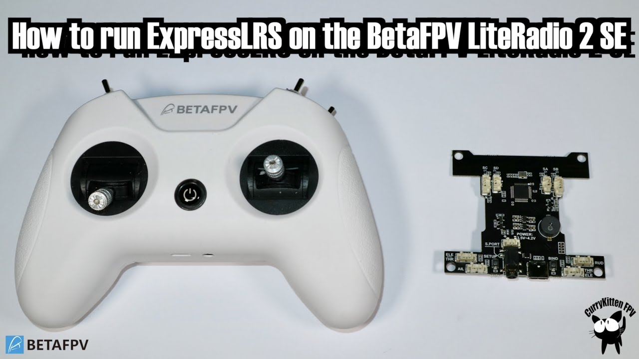 Upgrading the BetaFPV LiteRadio 2SE to ELRS with the upgrade board.   Supplied by BetaFPV