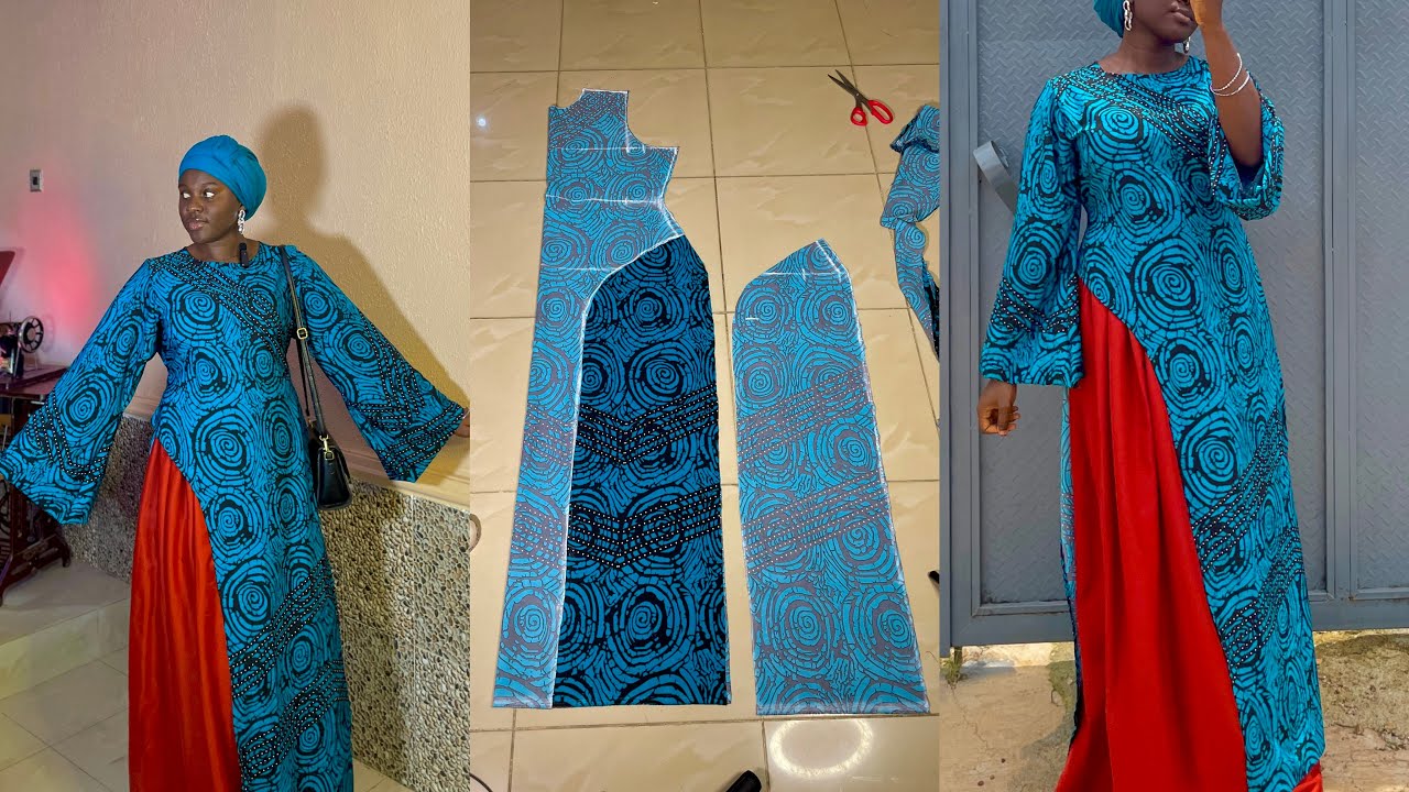 How to Cut and Sew this stylish Gown