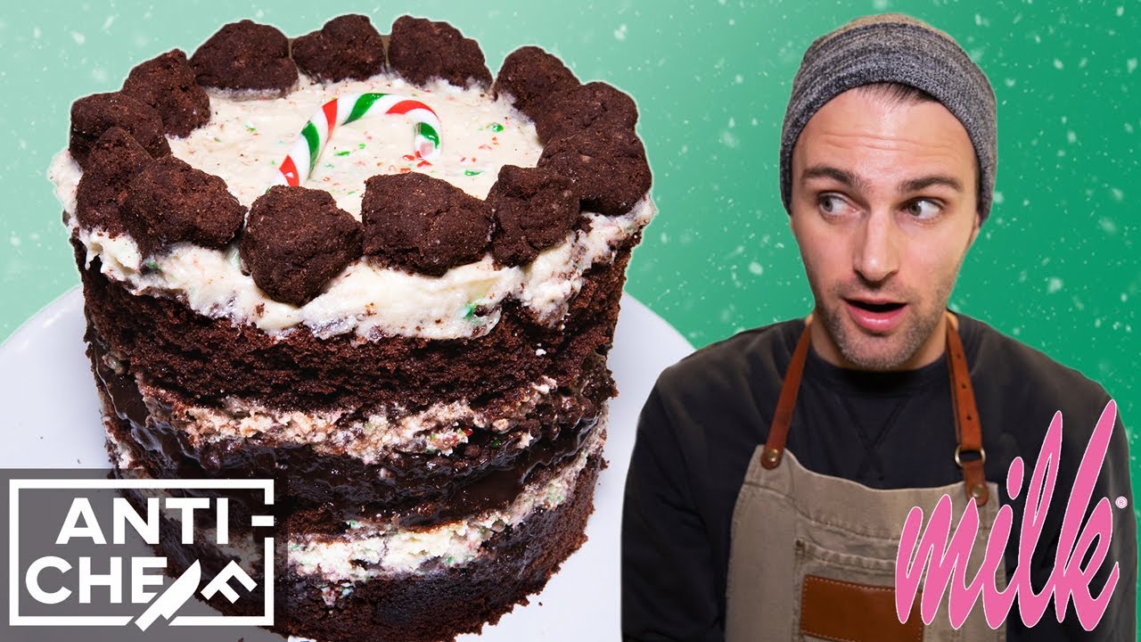 Amazing Peppermint Bark Cake from Milk Bar & Christina Tosi