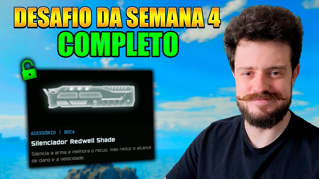 Como liberar o novo Silenciador do Desafio da Semana 4 no Warzone