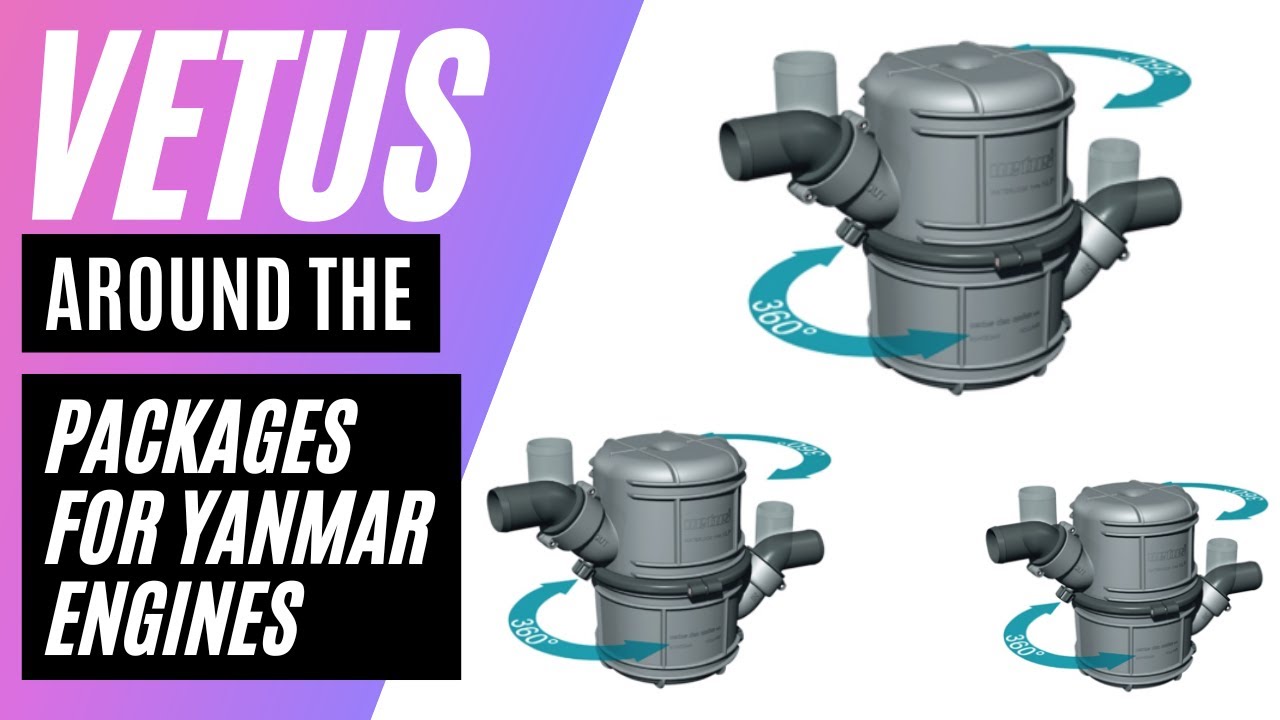 👉VETUS around the engine packages for YANMAR engines🛥️