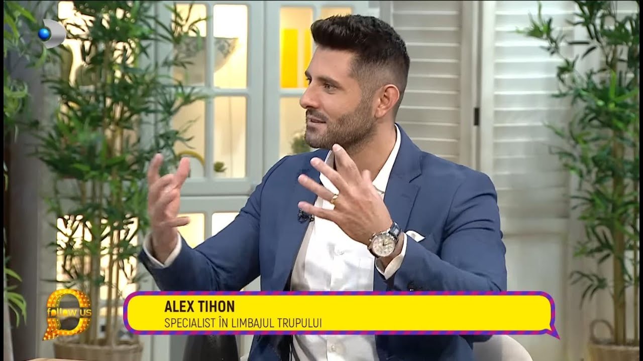 Alex Tihon, cum transmitem incredere prin limbajul trupului?
