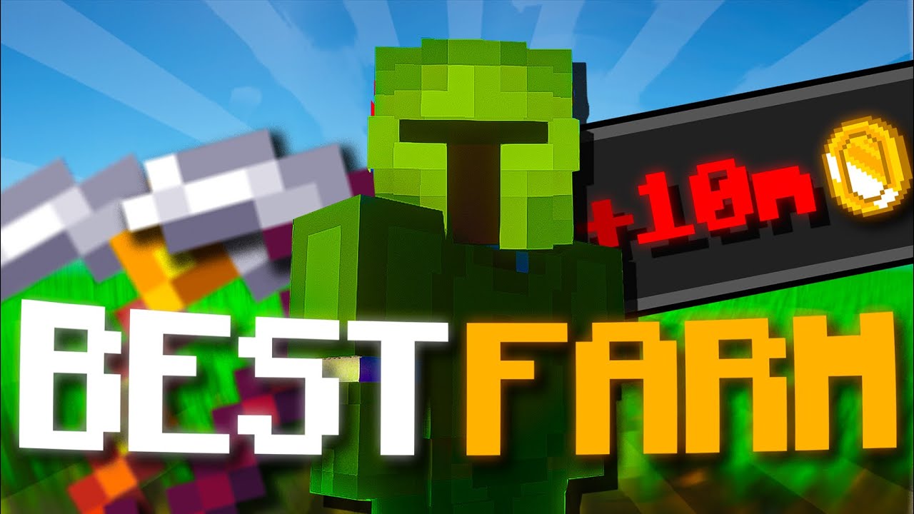 НОВЫЙ ЛУЧШИЙ дизайн садовой фермы в Hypixel Skyblock