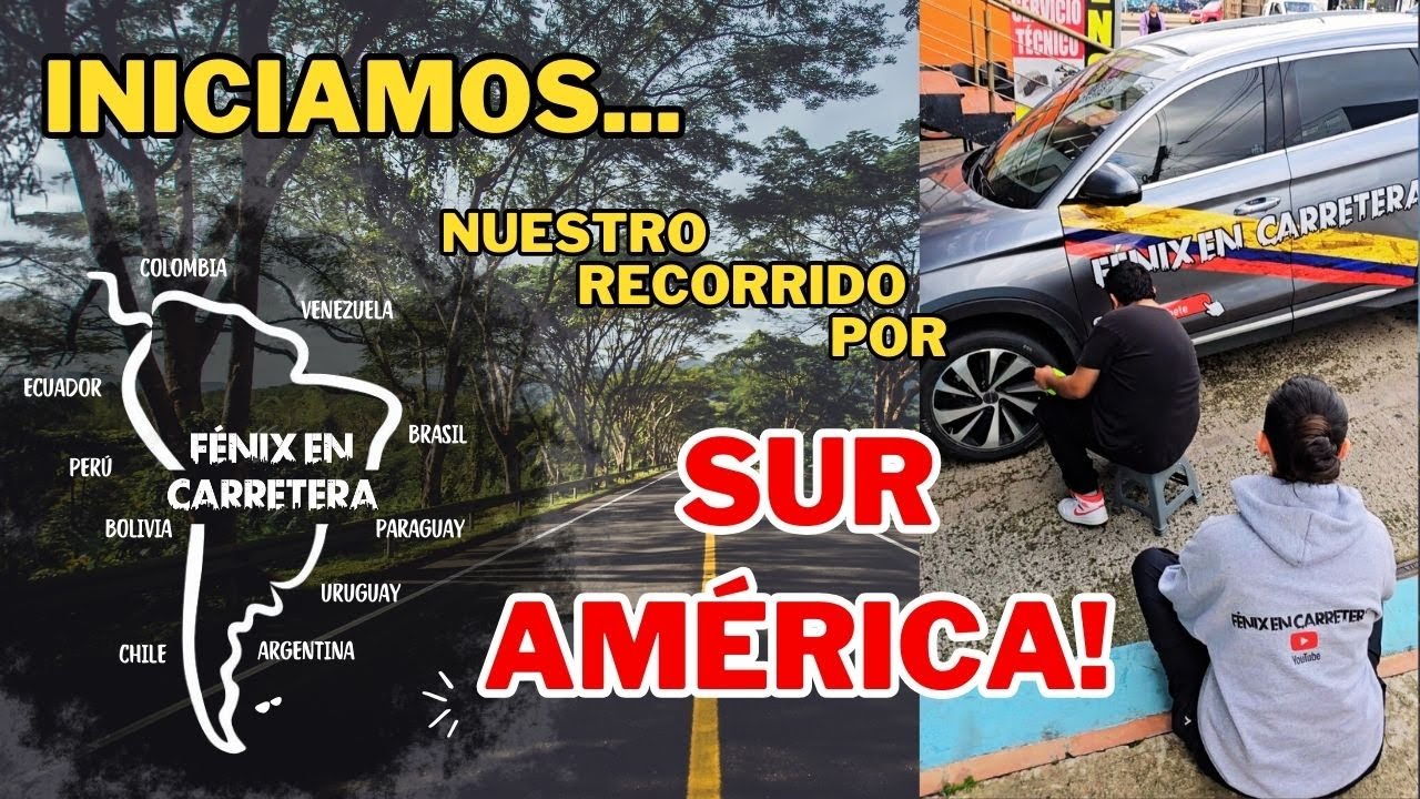 0. SUR AMERICA EN CARRO 🏁🌎  Este es el Recorrido !