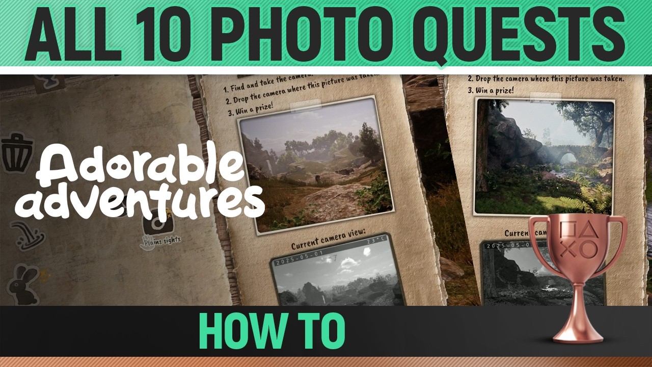 Adorable Adventures - All 10 Photo Quests