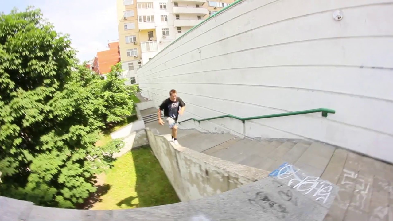 ПАРКУР КЛАН! Вован блогер сальтует на районе