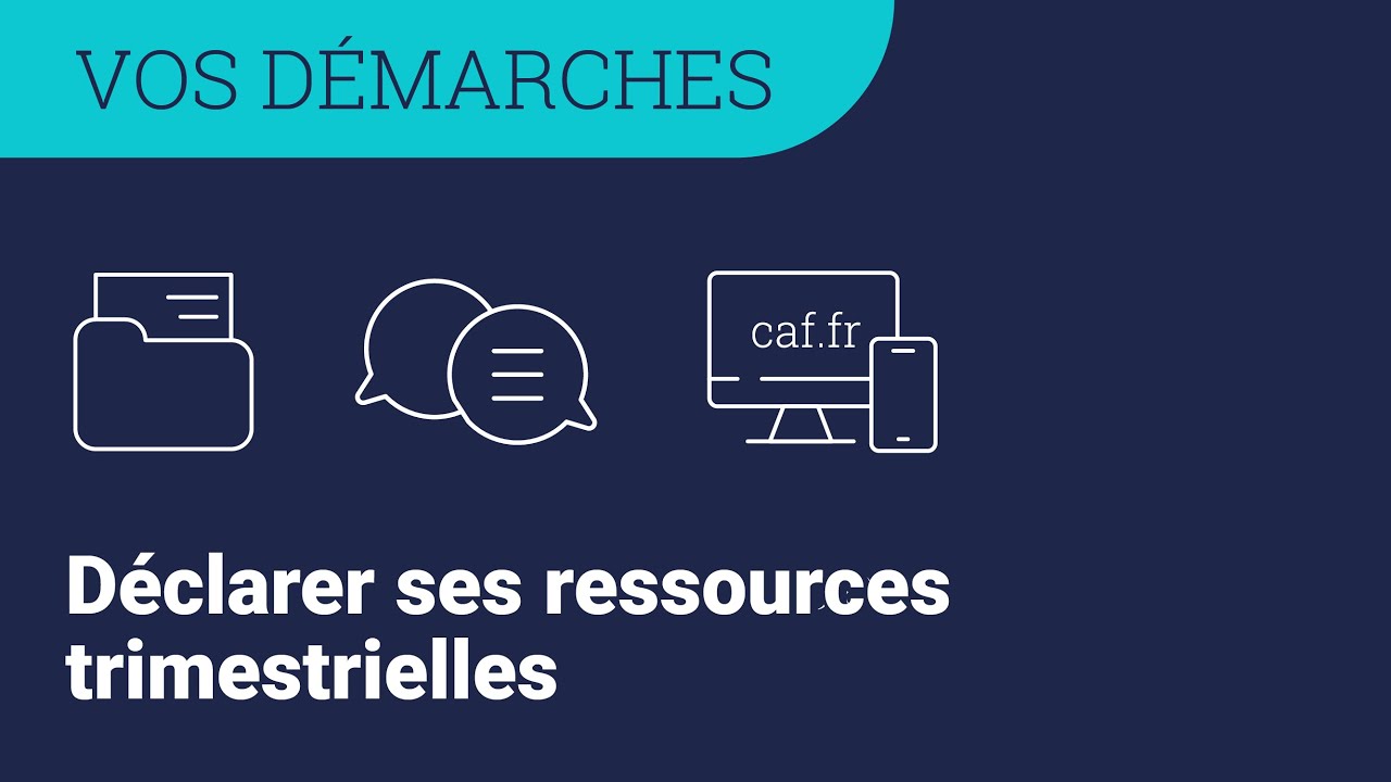 Caf Mon Compte - RSA, Prime d'activité : comment déclarer ses ressources trimestrielles