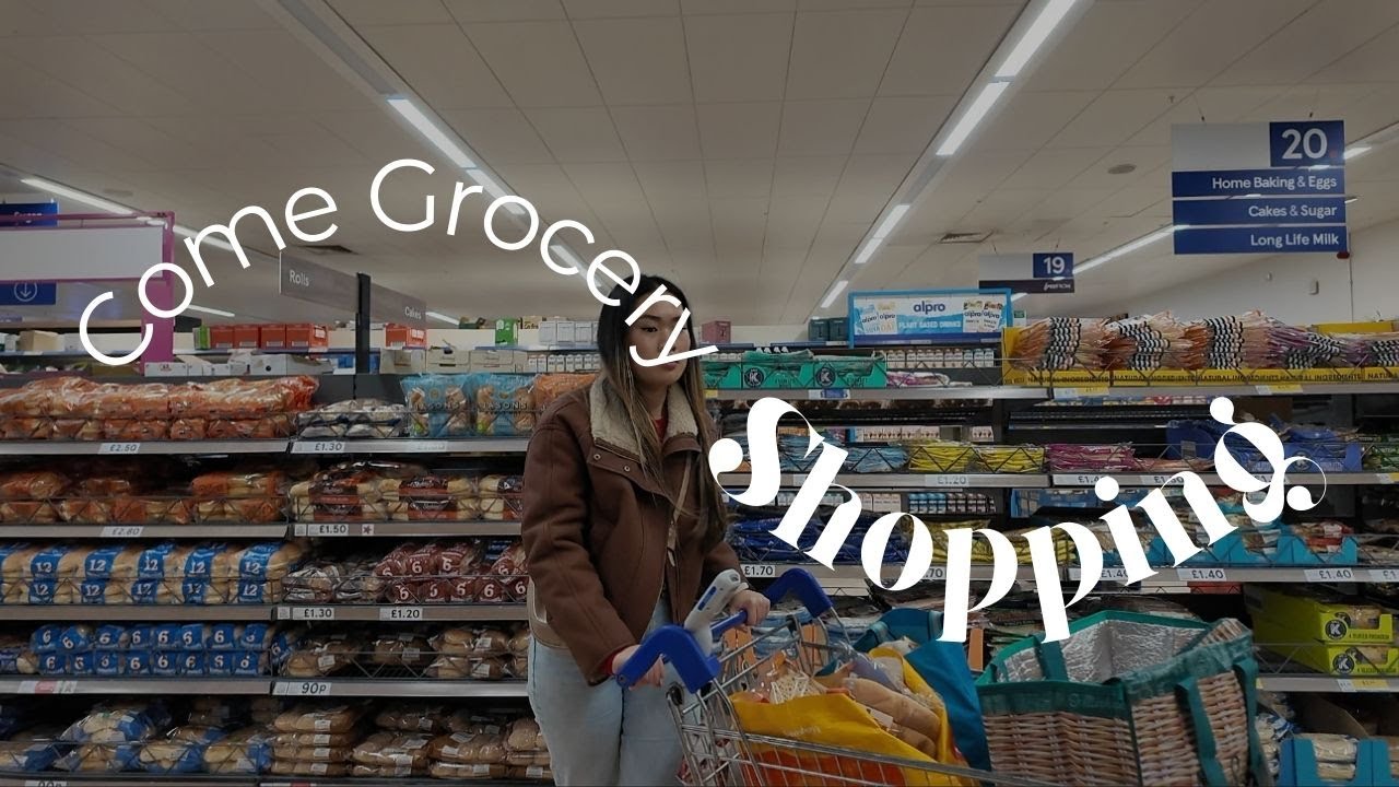 Come grocery shopping with me at Tesco | &pound;60 budget food shop for different meals