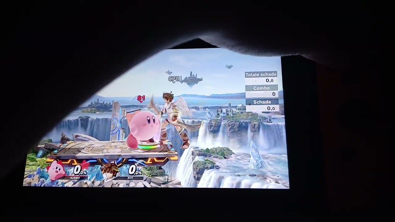 Super smash bros ultimate - Krystal with kid icarus vs kirby