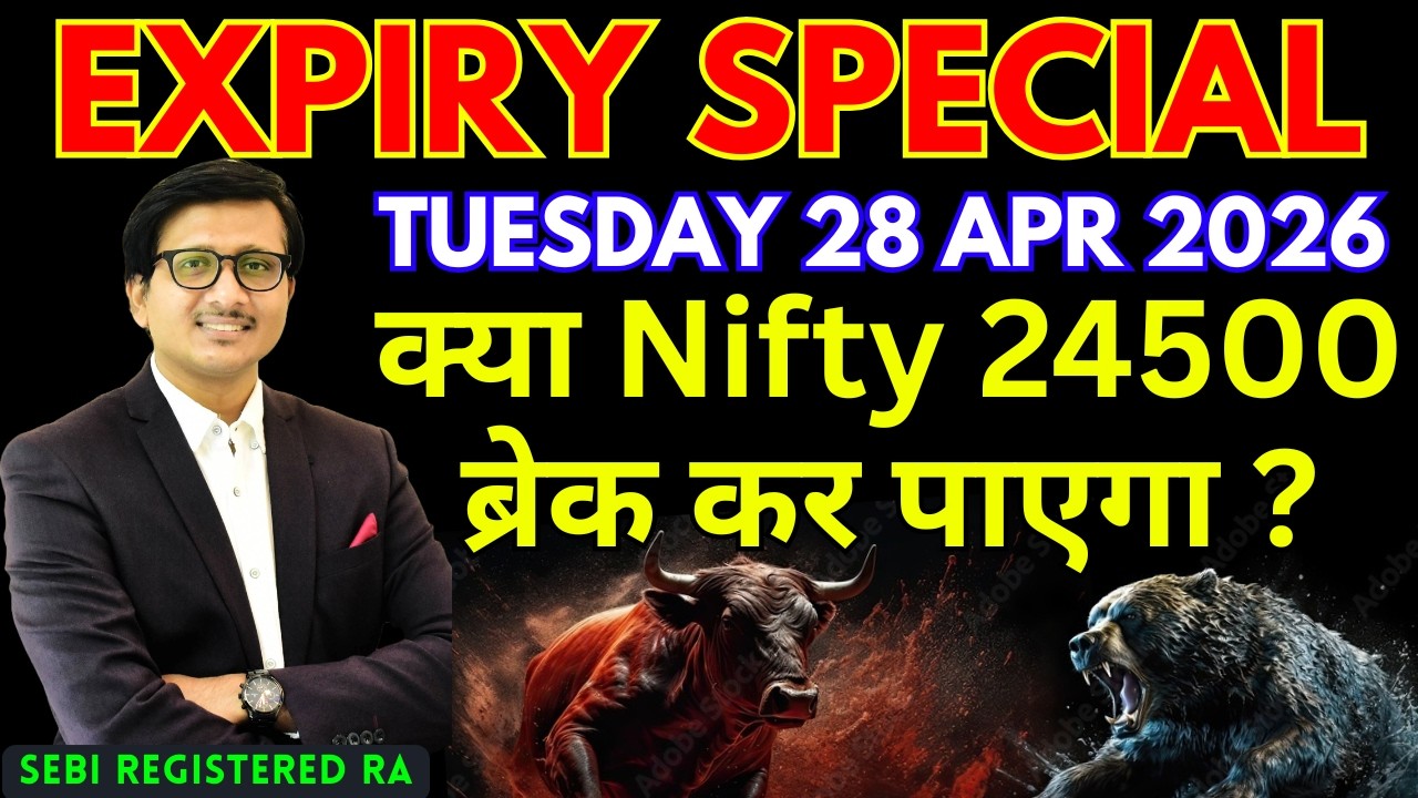 Nifty Prediction Sensex Analysis for Tomorrow TUESDAY 28 APRIL 2026 | Nifty 50 Bank Nifty Tomorrow
