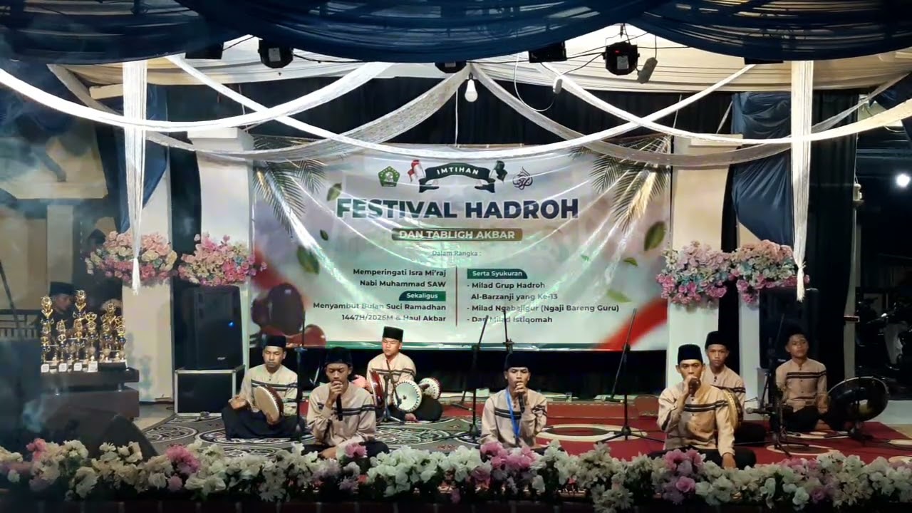 FESTIVAL HADROH NO URUT 18 GRUP HADROH AL HIDAYAH