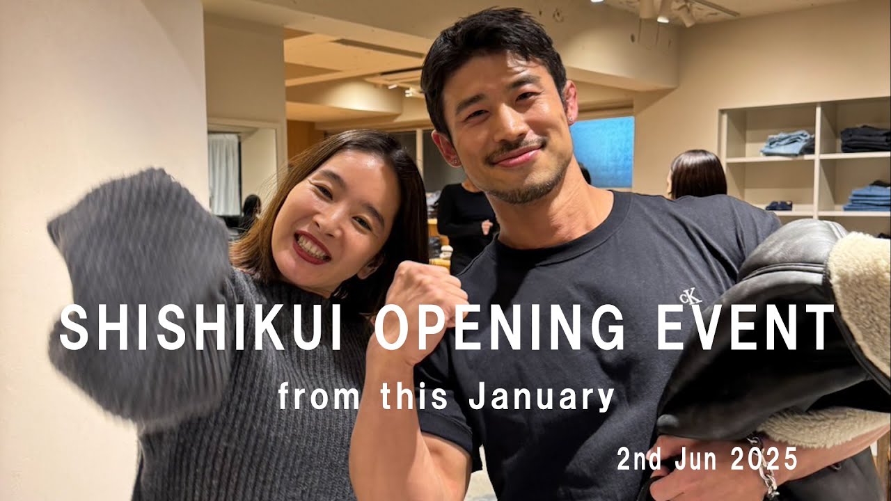 【豪華ゲスト】1月に行われたSHISHIKUIのオープニングイベント✨