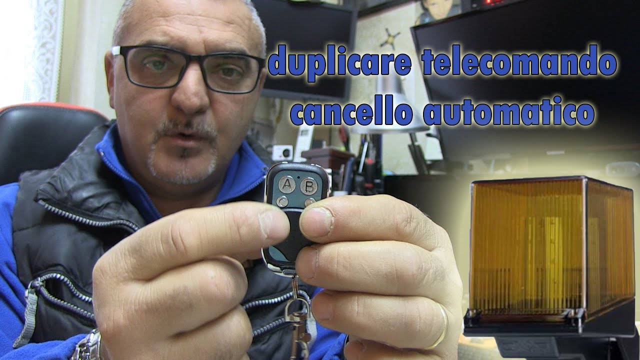 duplicazione telecomando cancello