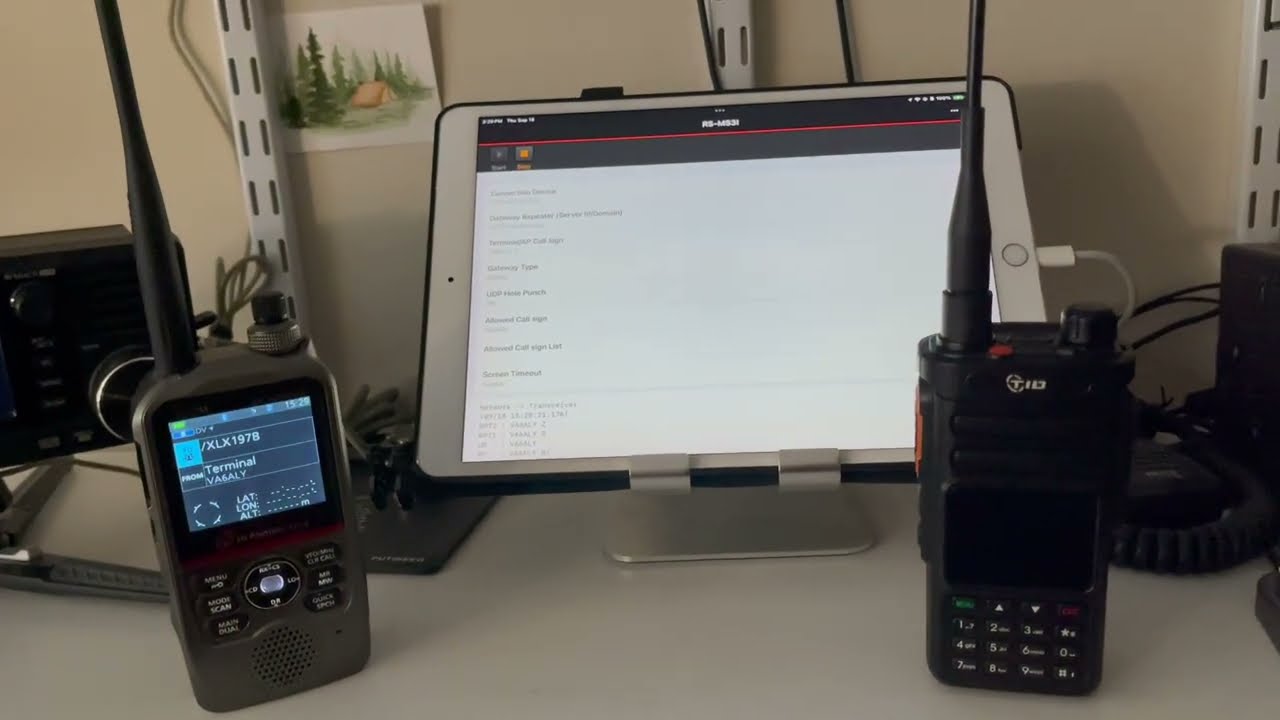 Как использовать DMR/DSTAR без точки доступа с помощью ID 52-Plus, терминального режима IC-705 и ...