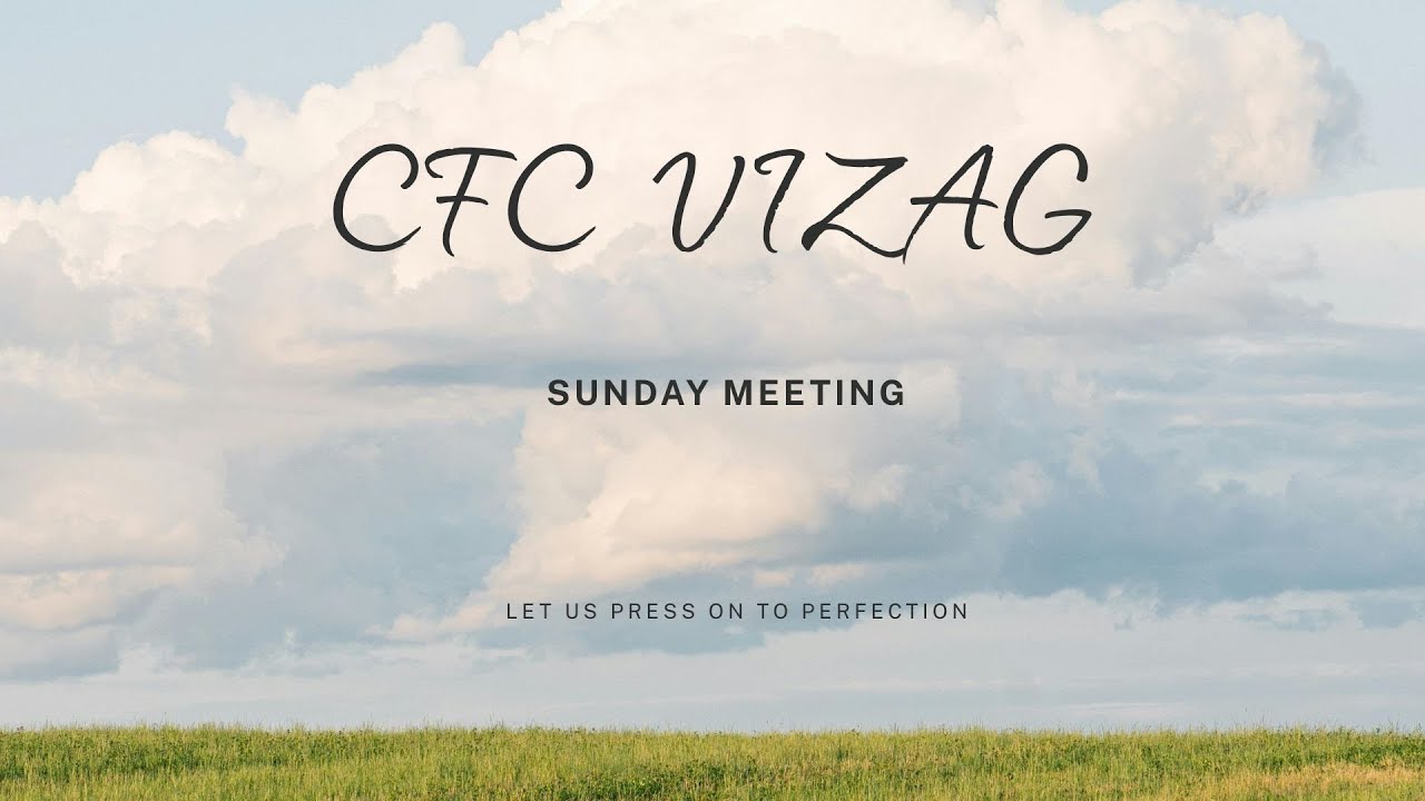 Br. Mahesh: The kind of faith that Jesus recognizes | December 28th, 2025 | CFC-Vizag