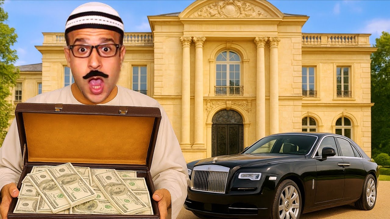 فيلم( لما الاب يورث مليون دولاااااار)/مصطفي نجيب 