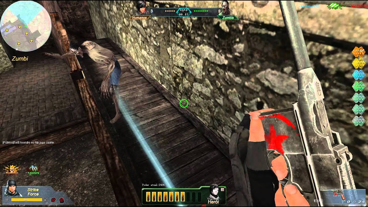 Blood strike - Minas do vale modo zumbi