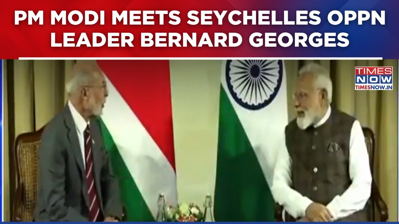 PM Modi Meets Seychelles Opposition Leader Bernard Georges | India-Seychelles Ties In Focus