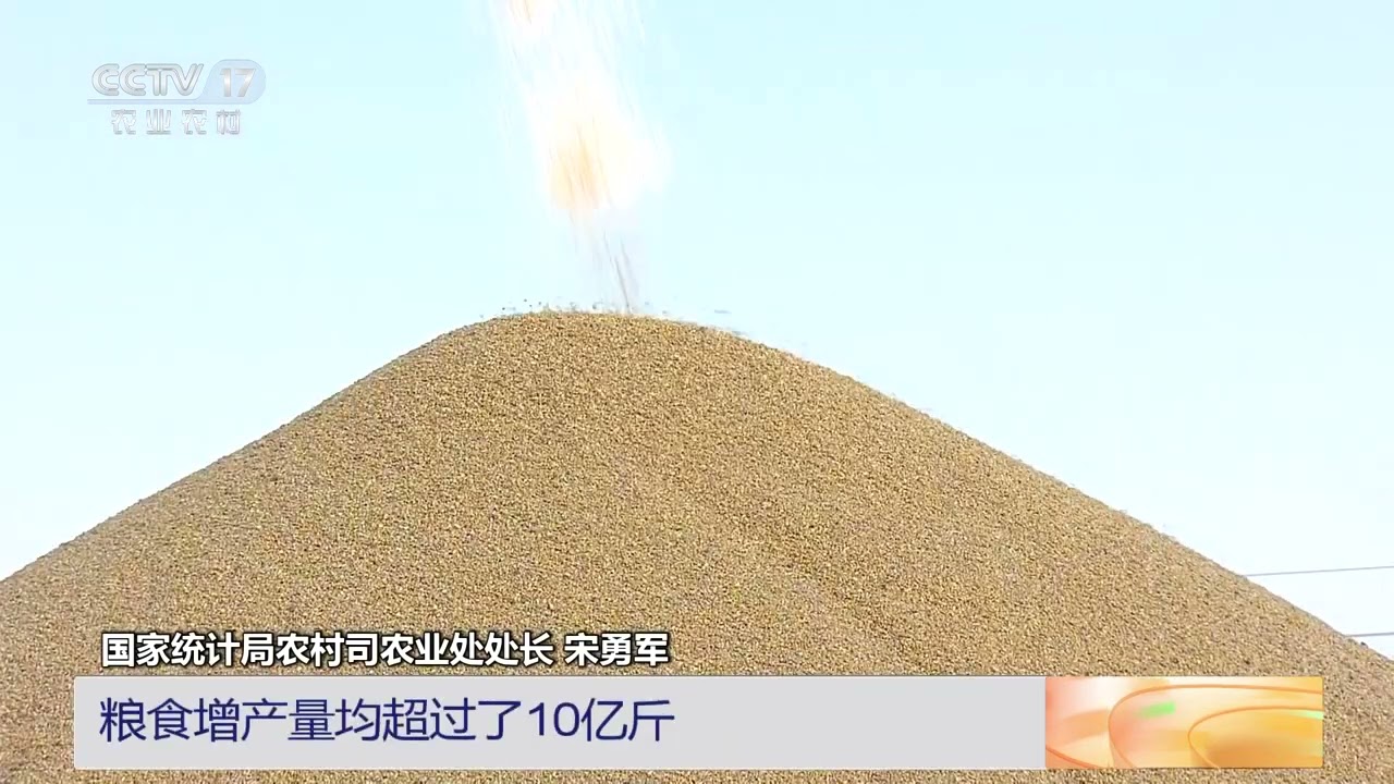 [三农长短说]国家统计局 2024年全国粮食产量首次突破1.4万亿斤 | 农业致富经 Agriculture And Farming