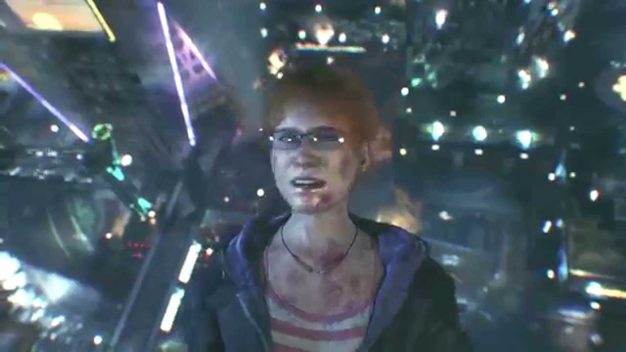 Барбара Гордон Все сцены Batman Arkham Knight