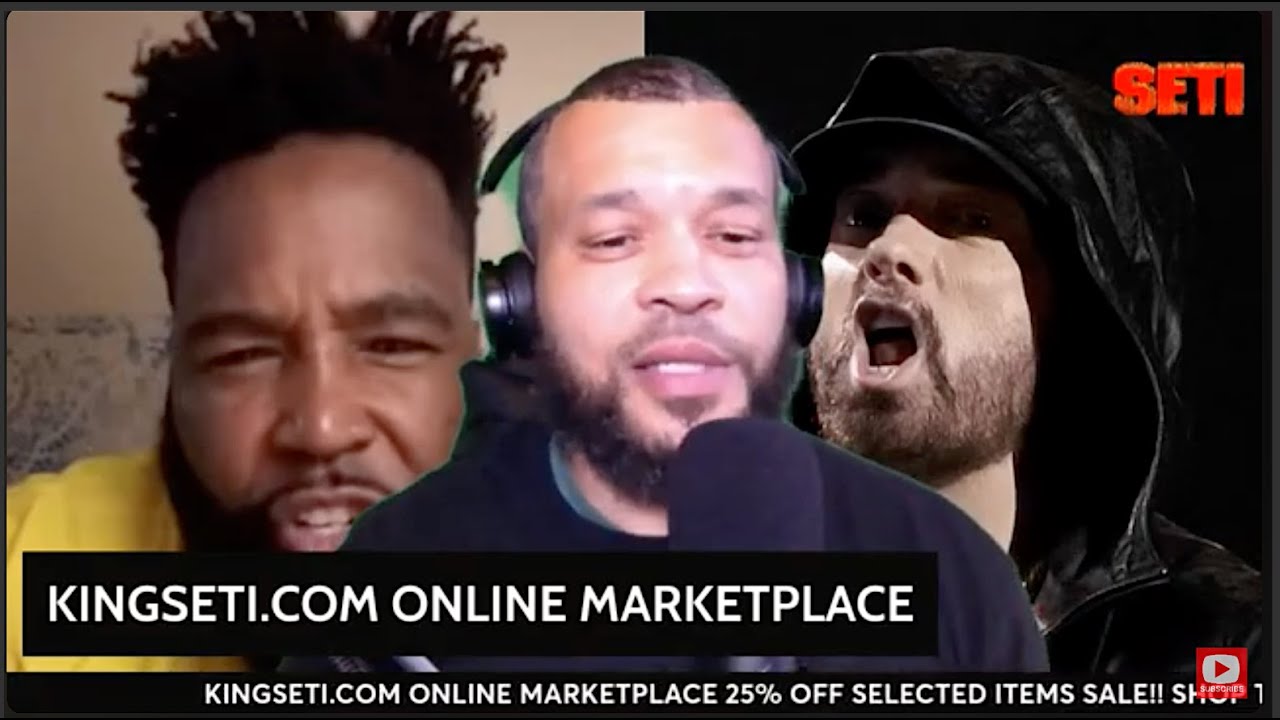 WAS DR. UMAR JOHNSON RIGHT ABOUT EMINEM NOT BEING THE GOAT OF HIP HOP? #eminem #goat #umarjohnson