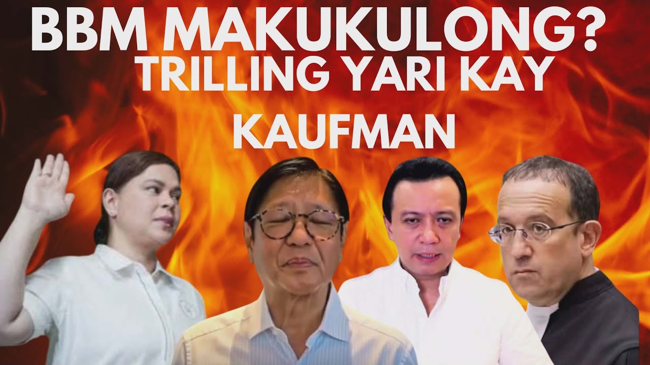BBM MAKUKULONG? TRILLANES LAGOT KAY KAUFMAN/  18 MARINES AT BALINGOD SINAMPAHAN NA NG KASO