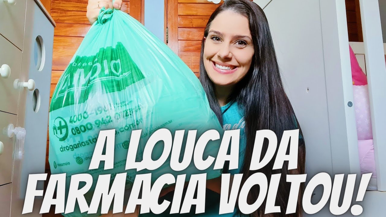 A LOUCA DA FARMÁCIA VOLTOU! No final, vi que mandaram meu pedido ERRADO!
