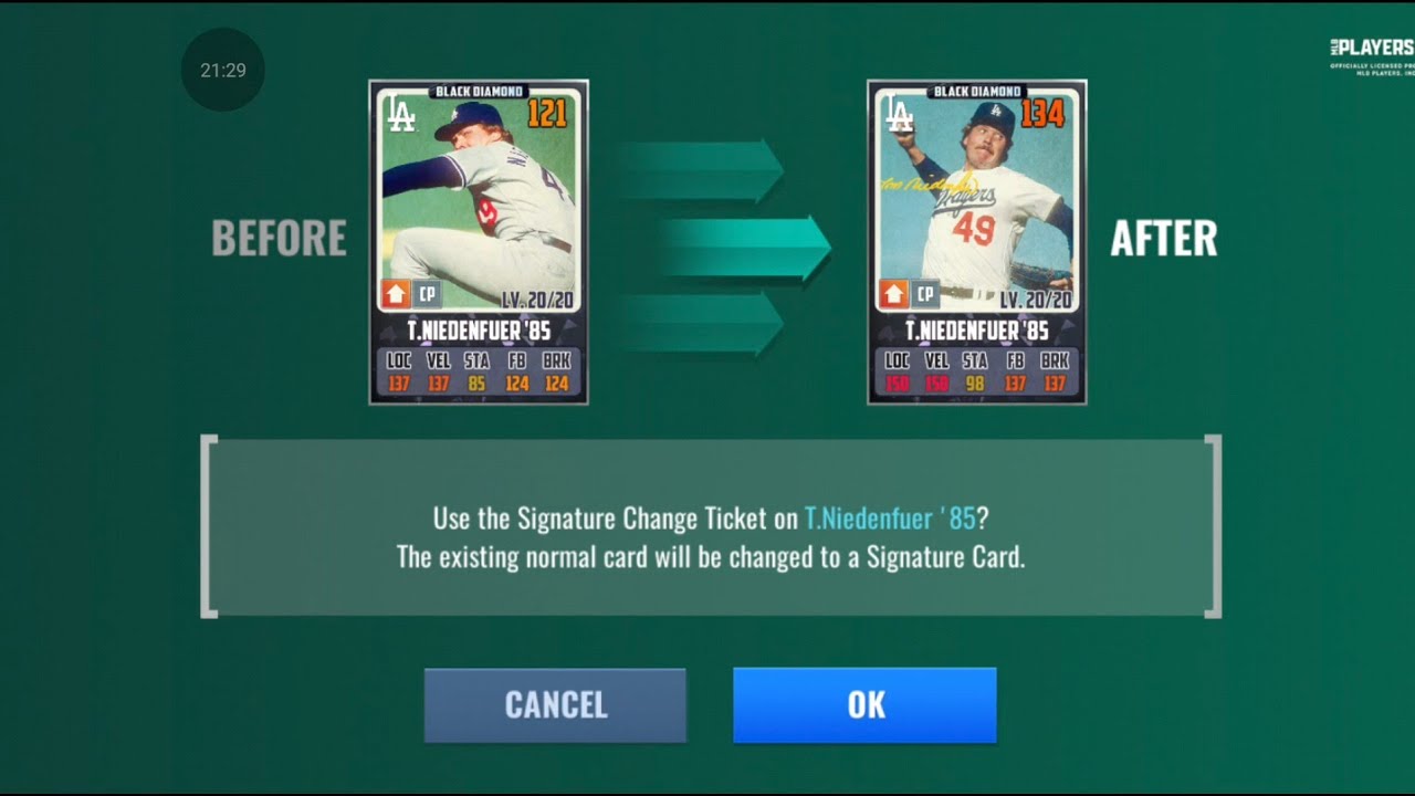MLB 9 innings 26 - Sig change ticket, 3 more TSS, 9 sig pack, PSCT & more