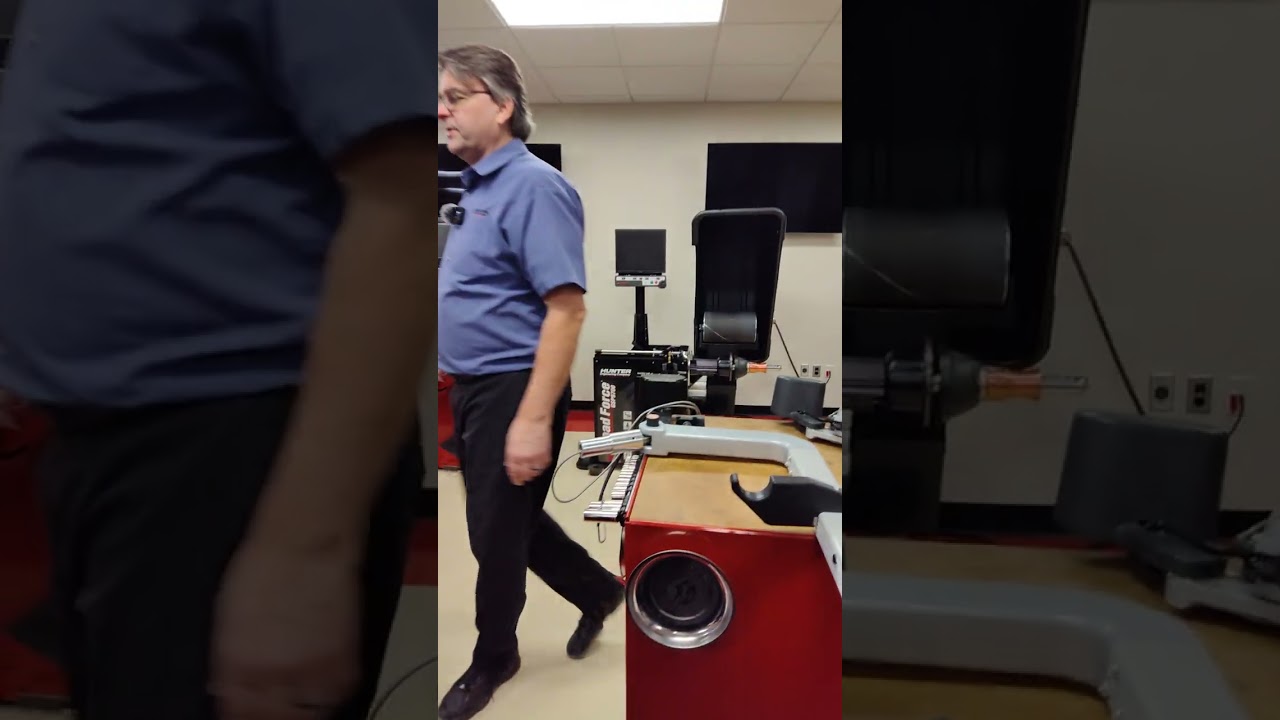 Jim explains outer balancer arms