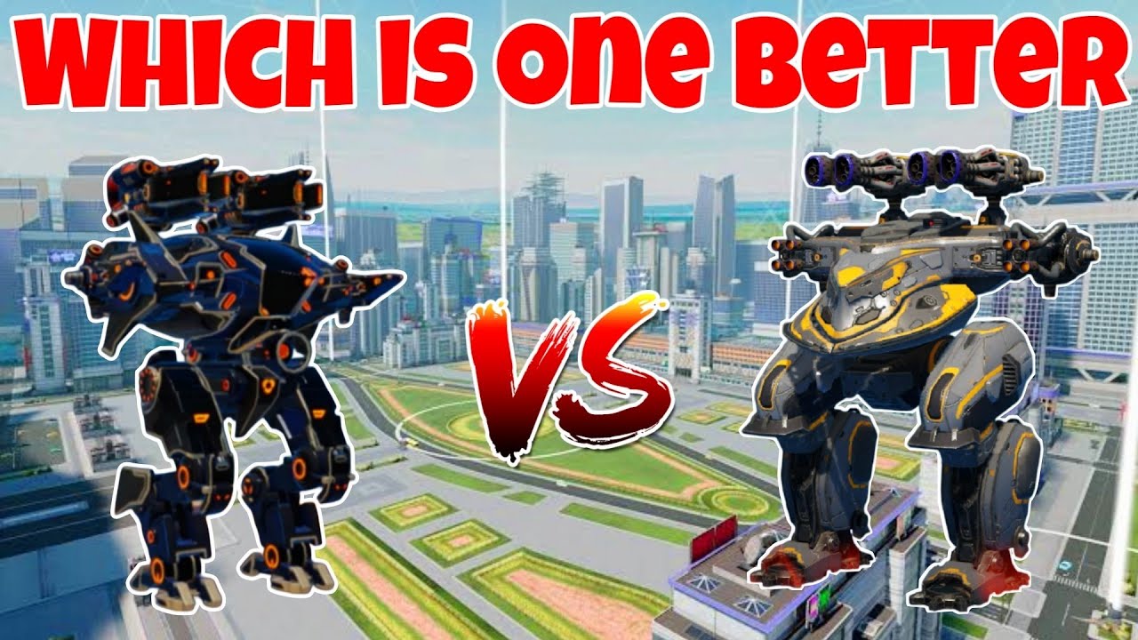 WR🔥New Ultimate Hawk VS Ammit Robot Comparison ||WAR ROBOTS||