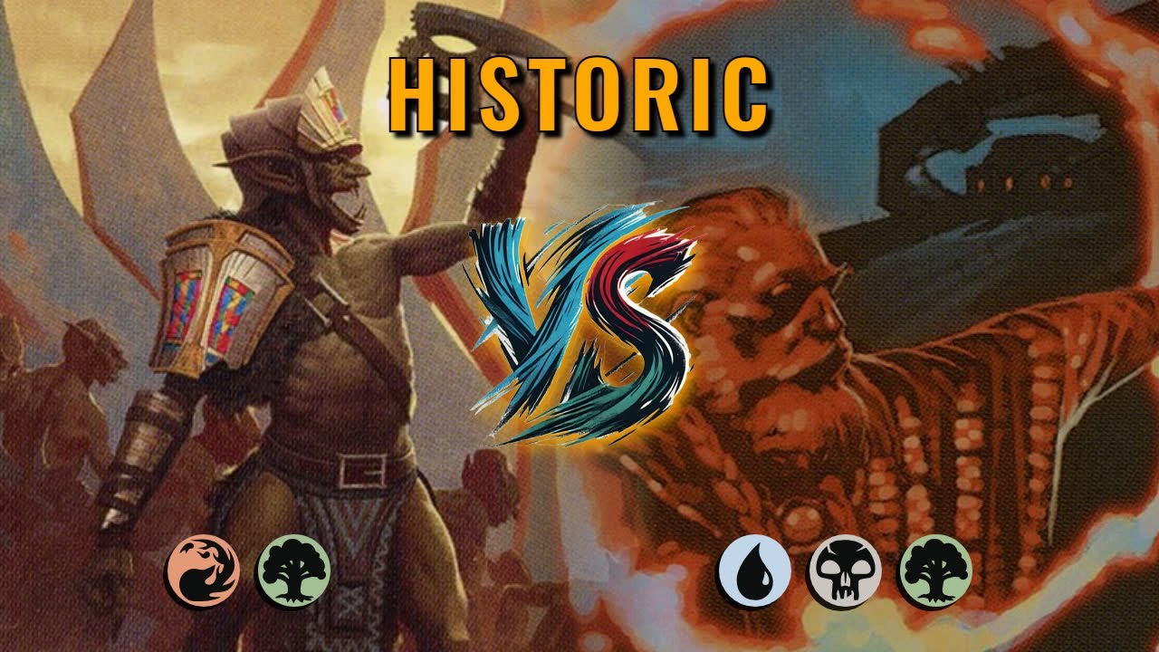 MTG Historic - Gruul Aggro by CunicoliGoblin VS Sultai Control by silent slaugter