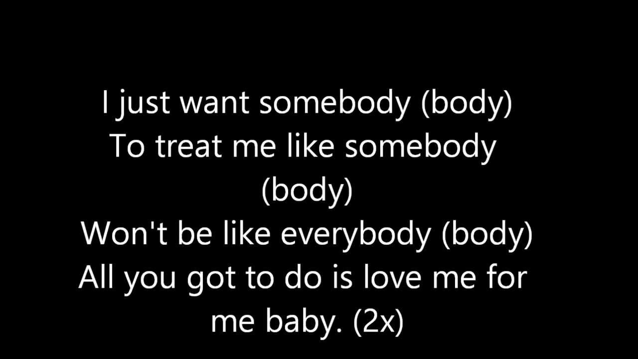 Tink Treat Me Like Somebody Lyrics