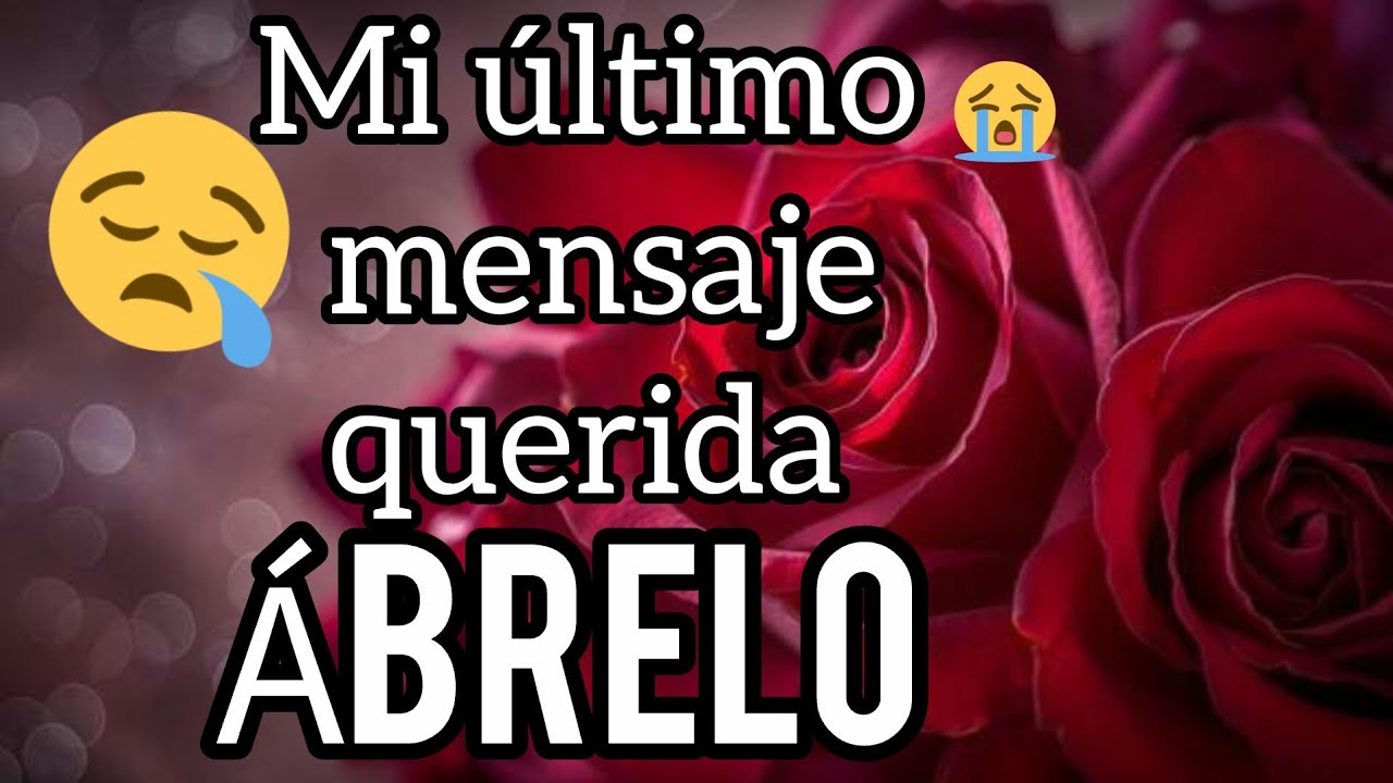 Si esta sea la ultima vez que me escuches no quiero que olvides esto nunca mi princesa escuchalo