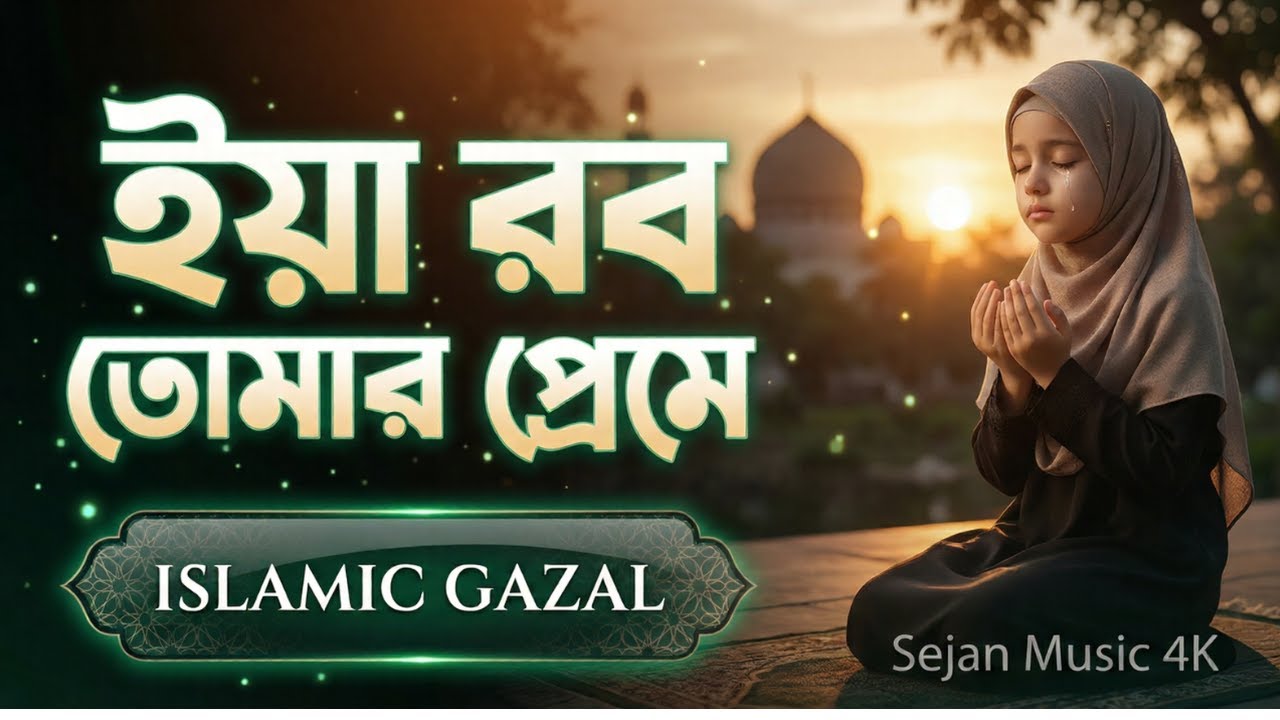 ইয়া রব তোমার প্রেমে | Ya Rob Tomar Preme | New Bengali Islamic Gojol 2026 | Sejan Music 4K