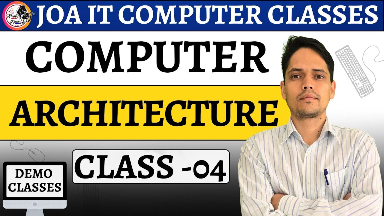 Computer Architecture -04 | Demo Classes -05