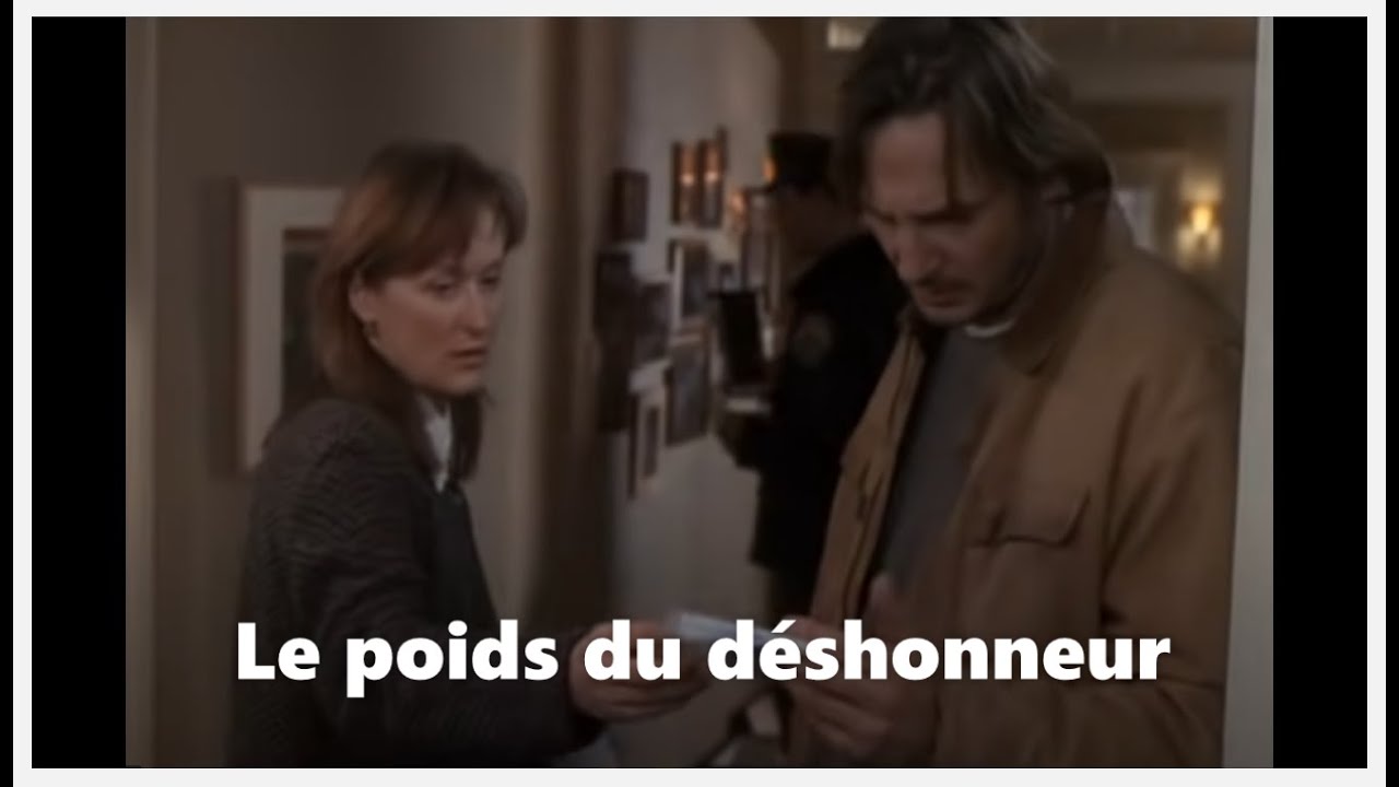 Le poids du d&eacute;shonneur - crime dramatique 1995 - Meryl Streep
