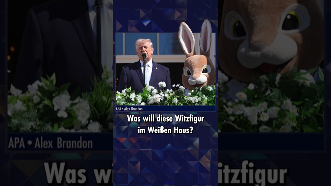 Trump und die wahre Bedeutung von Ostern. 🐰 #gnoe #gutenachtoesterreich #peterklien #donaldtrump