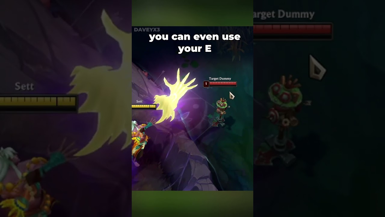Sett R Hidden Secret! (Sett Combo Guide) - League of Legends