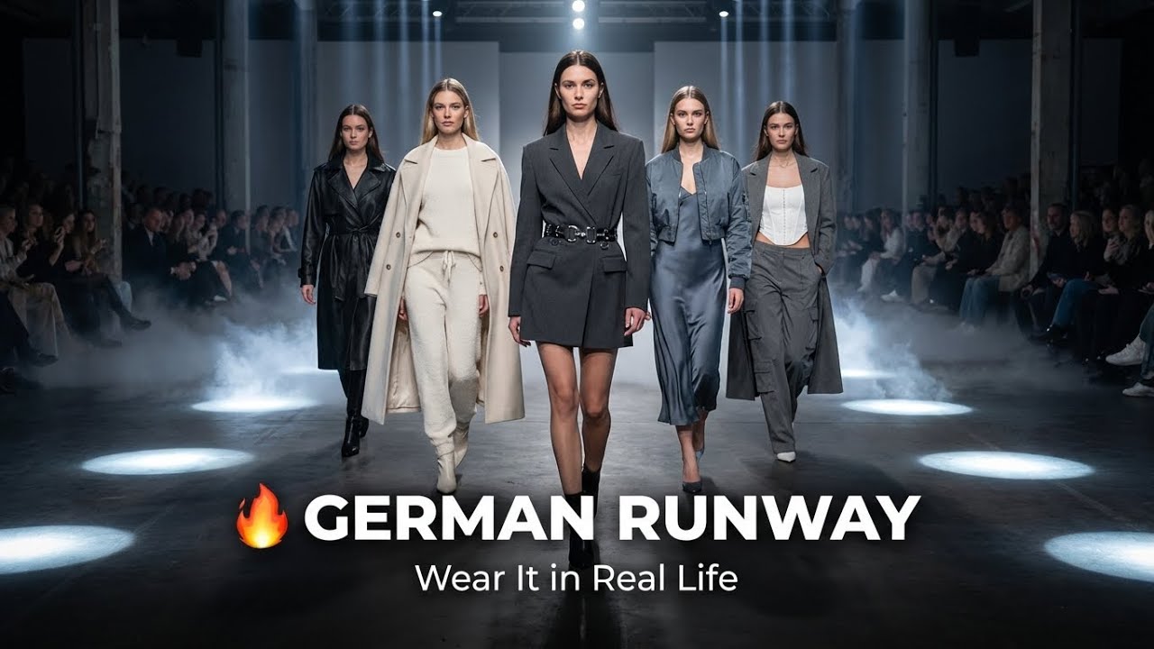 HOT German Catwalk: Viral Trending Outfits You Can Actually Wear (Street • Office • Night) | 4K
