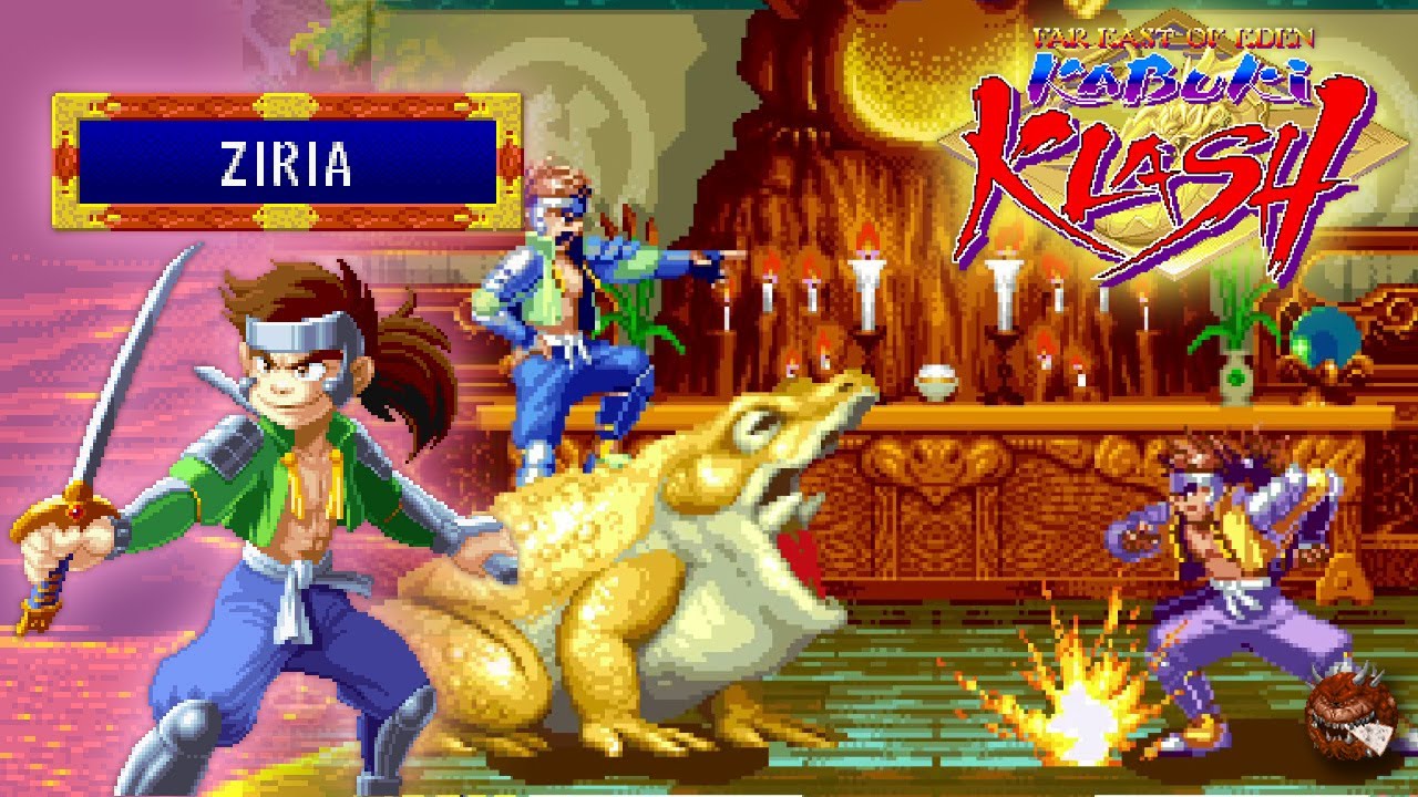 Kabuki Klash - Ziria (Arcade)