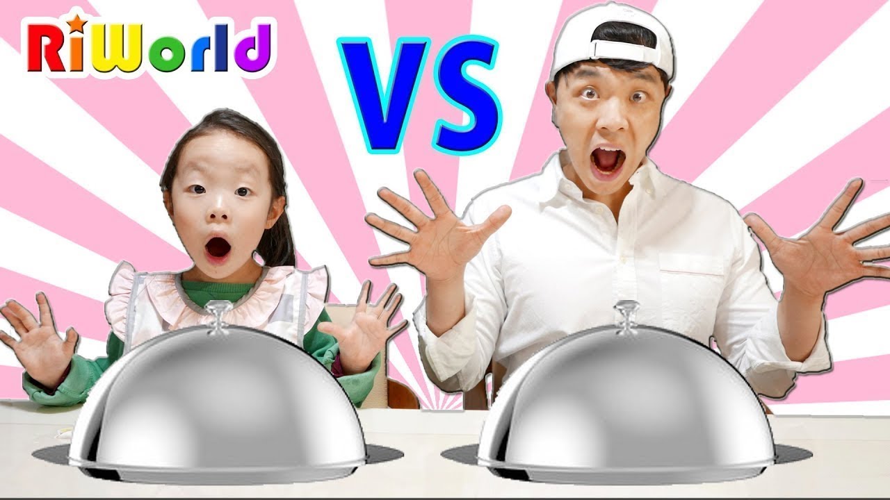 리원이와 아빠의 요리대결 모음, 콩순이 믹서기 주방놀이 장난감 놀이 Cooking Contest Kitchen 리원세상 RIWORLD