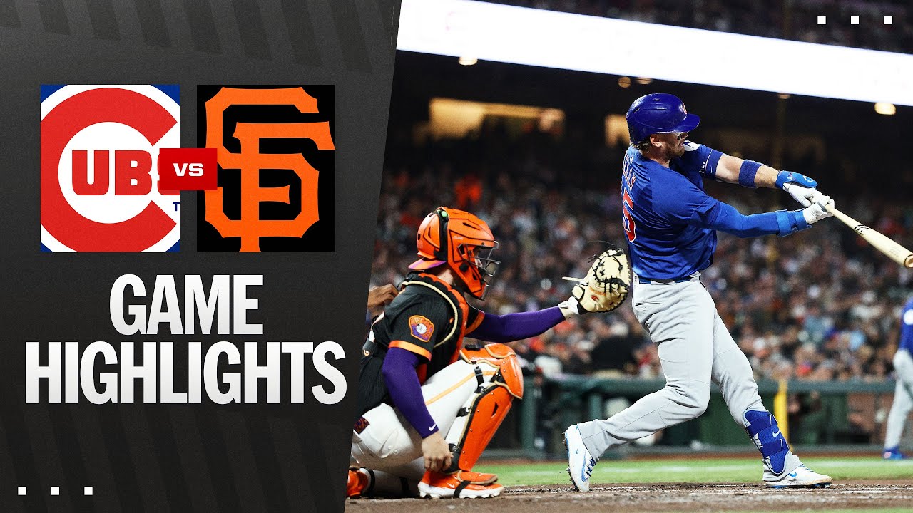 Cubs vs. Giants Game Highlights (8/26/25) | MLB Highlights