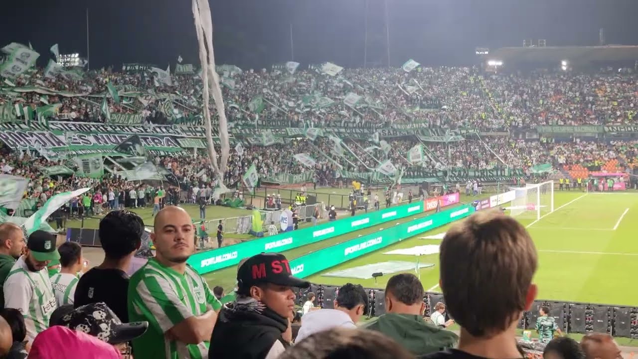 8K | Nacional vs Millonarios 0-1 | J5 Cuadrangular Liga BetPlay 2025... En las buenas y en las malas